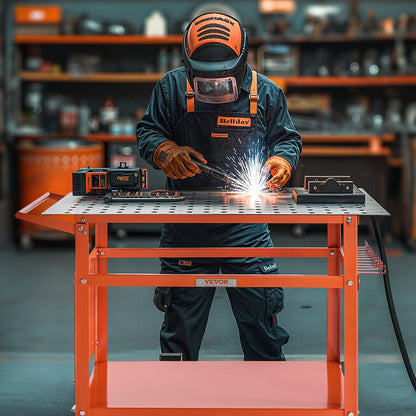 Welding Table 40"x24" Welding Workbench with 800LBS Static Weight Capacity - Image 8