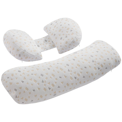 Pregnancy Pillows, Adjustable Maternity Pillow for Pregnant Women, Soft Pregnancy Body Pillow with Removable & Washable Cover for Back Belly Hip Support, Lightweight and Portable - Image 9