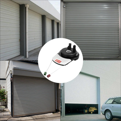 Garage Roller Door Opener, 800 N Lift Force 164 ft Remote Control, 220V Electric Roller Gate Opener, Auto Garage Roller Gate Opener Kit with 2 Remote, Apply for Garage Store - Image 7