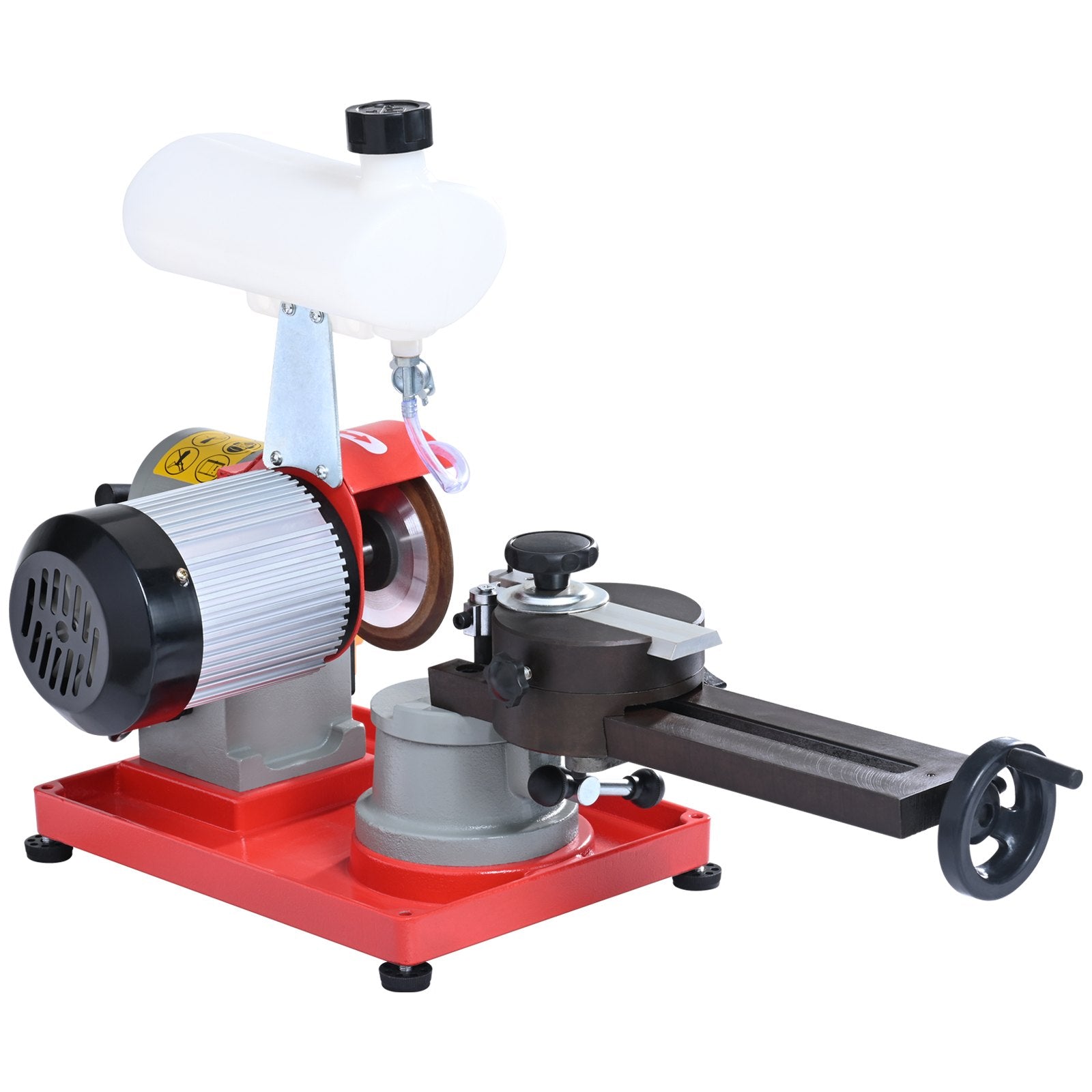 Circular Saw Blade Sharpener, 370W Saw Blade Grinding with Water Injection, Water Injection Circular Saw Blade Sharpening & 6 Saw Centerings, 5-inch Grinding Wheel for Carbide Tipped Saw Blades - Image 9