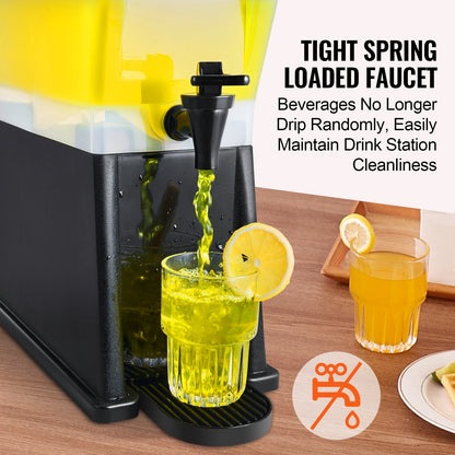 Beverage Dispenser, 3 Gallon Drink Dispenser for Parties, Plastic Juice Dispenser with Stand Spigot Lid, Iced Tea Lemonade Juice Water Dispenser, for Restaurants, Hotels, Parties - Image 3