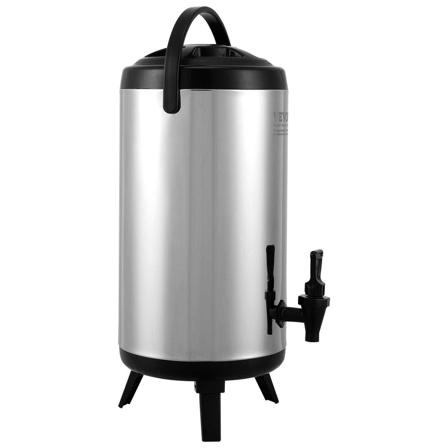 Stainless Steel Insulated Beverage Dispenser, 9.2 Liter, Thermal Hot and Cold Drink Server Dispenser with Spigot Handle, Food-grade for Hot Tea Coffee Water Restaurant Drink Shop - Image 9