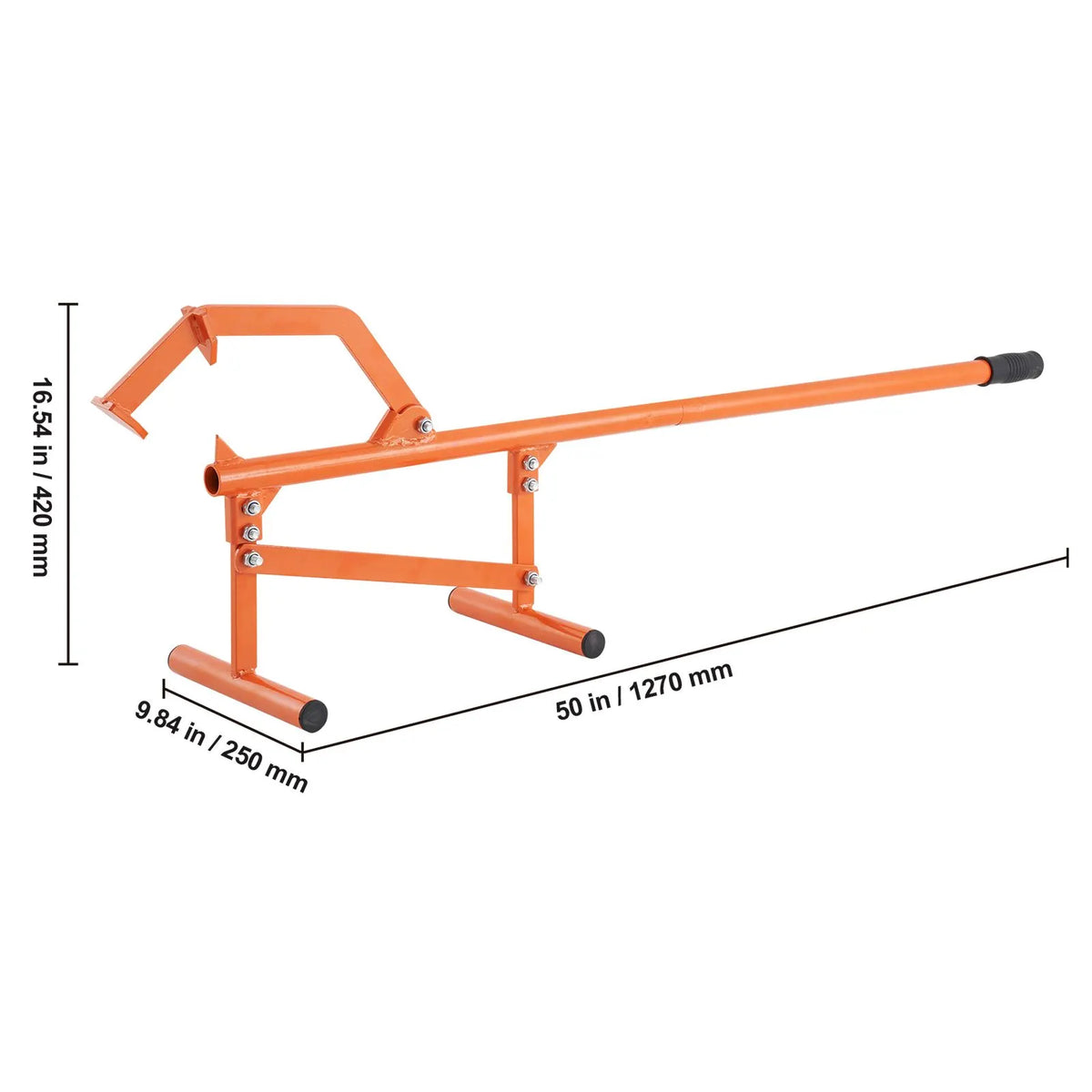 Timberjack, 46.5 in, Heavy Duty Steel Log Lifter, Log Roller with Adjustable Cant Hook, Logging Tools Log Jack for Logs Ups to 15" Dia, Timber Jack for Rolling Cutting Lifting Logs - Image 8