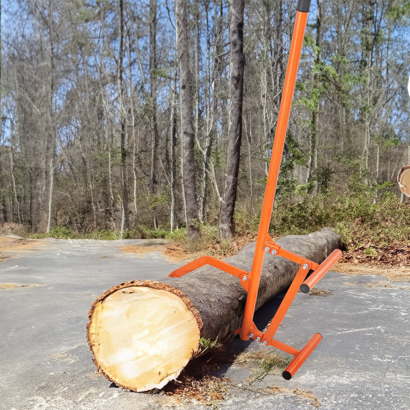 Timberjack, 46.5 in, Heavy Duty Steel Log Lifter, Log Roller with Adjustable Cant Hook, Logging Tools Log Jack for Logs Ups to 15" Dia, Timber Jack for Rolling Cutting Lifting Logs - Image 8