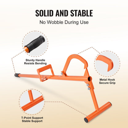 Timberjack, 46.5 in, 4 in 1 Heavy Duty Steel Log Lifter, Multifunctional Log Roller Adjustable Cant Hook, Logging Tools Log Jack, Forestry Multitool for Rolling Cutting Lifting Logs - Image 5
