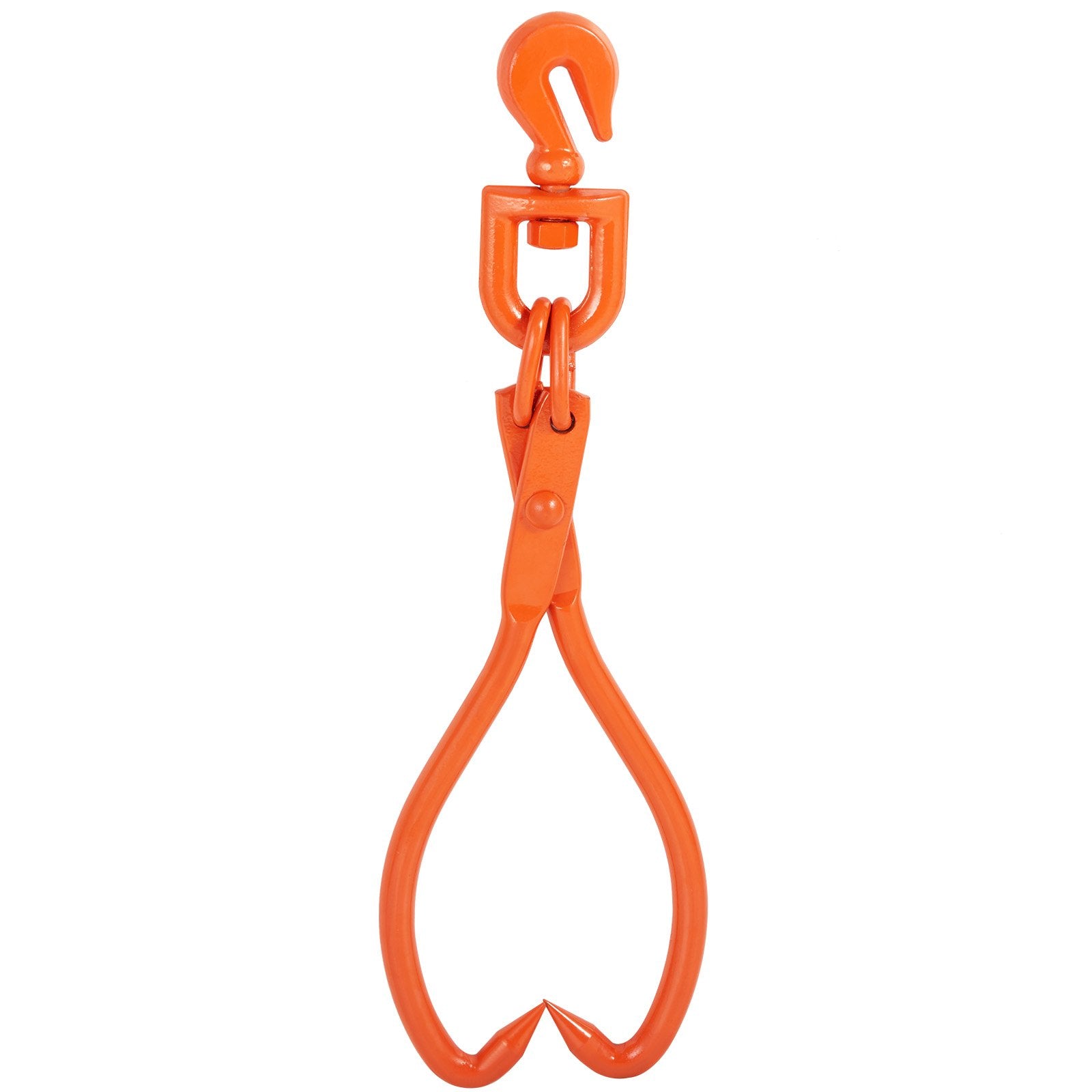 Log Skidding Tongs, 45.7cm 2 Claw Log Lifting Tongs, Heavy Duty Rotating Steel Lumber Skidding Tongs, 350 kg Loading Capacity, Log Lifting, Handling, Dragging & Carrying Tool - Image 9