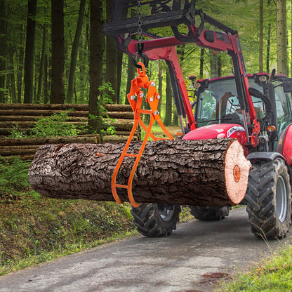 Timber Claw Hook, 28 inch 4 Claw Log Grapple for Logging Tongs, Swivel Steel Log Lifting Tongs, Eagle Claws Design with 2205 lbs/1000 kg Loading Capacity for Tractors, ATVs, Trucks, Forklifts - Image 8