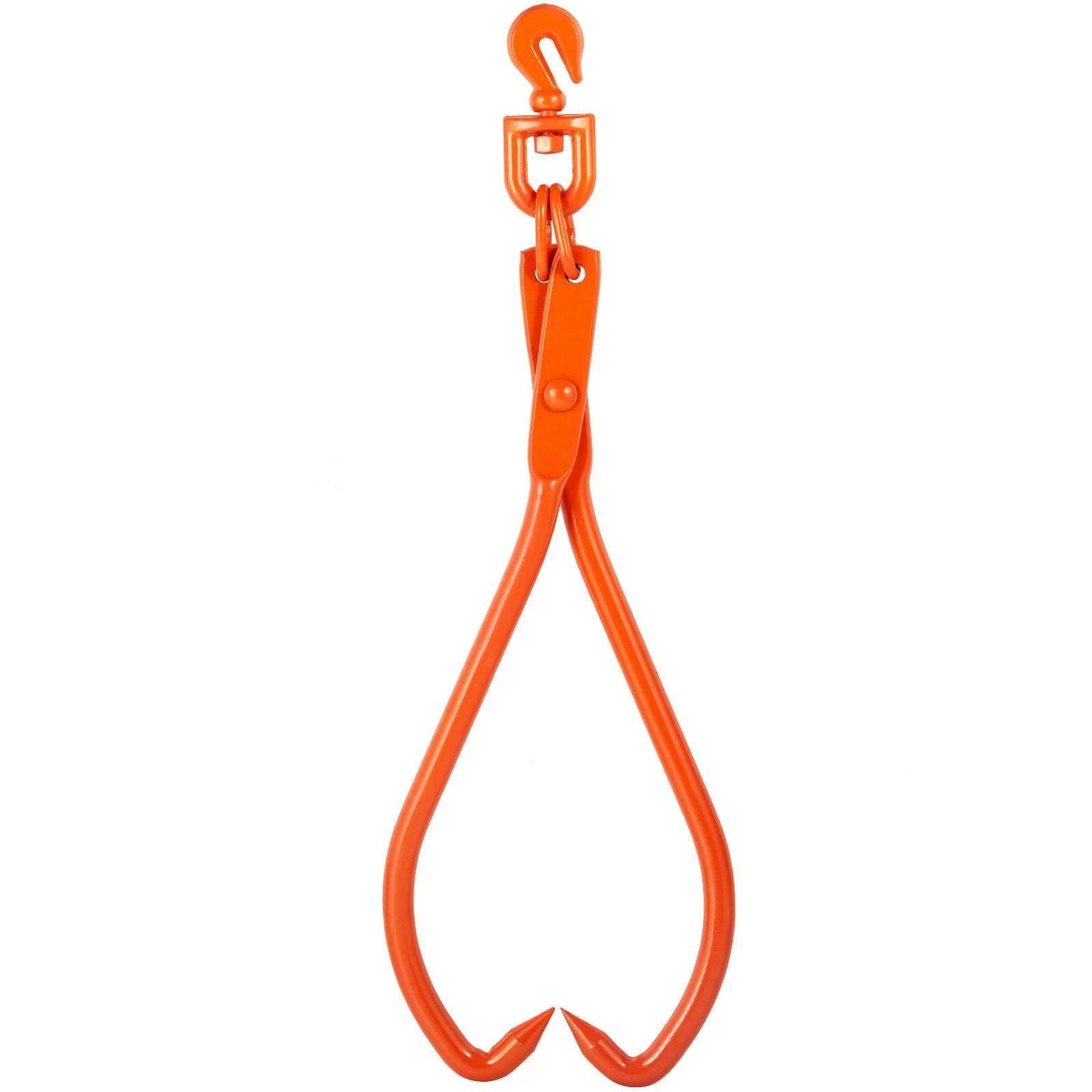 Log Skidding Tongs, 81.3cm 2 Claw Log Lifting Tongs, Heavy Duty Rotating Steel Lumber Skidding Tongs, 700 kg Loading Capacity, Log Lifting, Handling, Dragging & Carrying Tool - Image 9