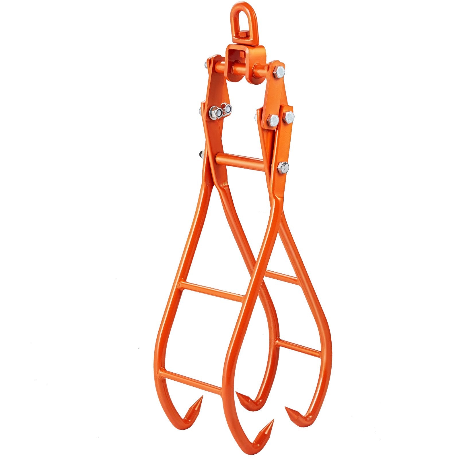 Timber Claw Hook, 36 inch 4 Claw Log Grapple for Logging Tongs, Swivel Steel Log Lifting Tongs, Eagle Claws Design with 3307 lbs/1500 kg Loading Capacity for Tractors, ATVs, Trucks, Forklifts - Image 9
