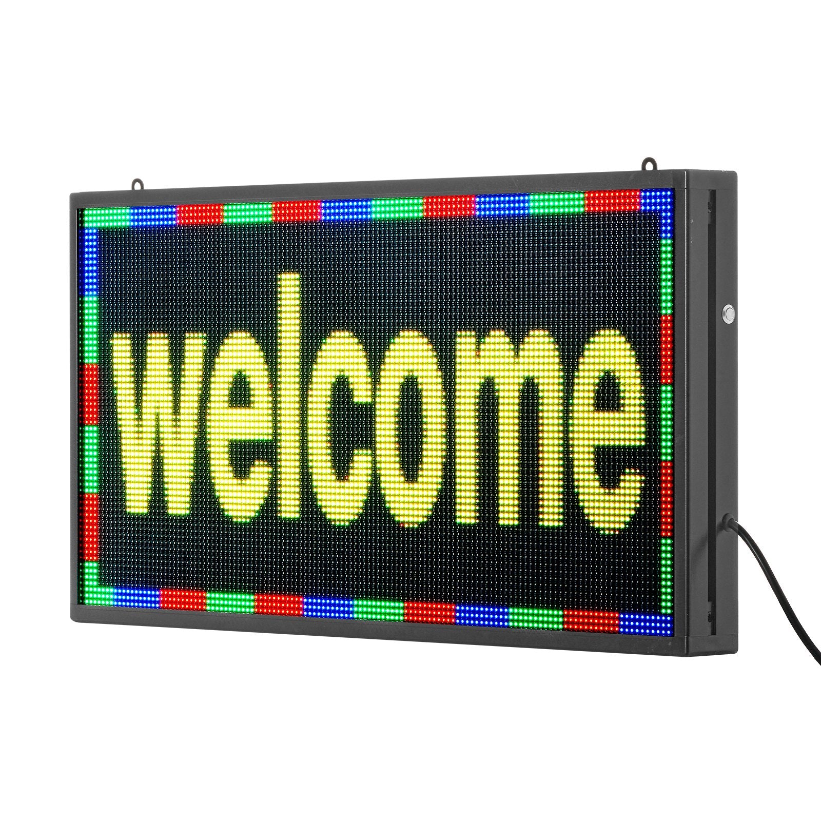 27x14in Programmable LED Sign Digital Scrolling Display Board P5 Fullcolor - Image 9
