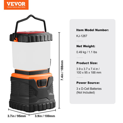 LED Camping Lantern Battery Powered All-in-one for Exceptional Experience - Image 7