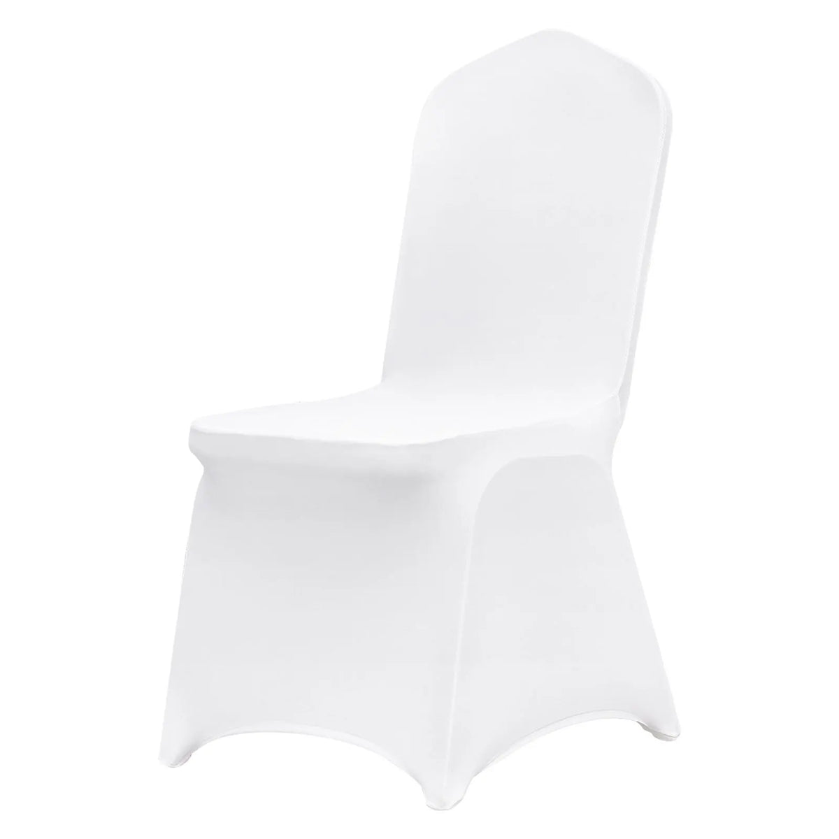 Stretch Spandex Folding Chair Covers, Universal Fitted Chair Cover, Removable Washable Protective Slipcovers, for Wedding, Holiday, Banquet, Party, Celebration, Dining (30PCS White)