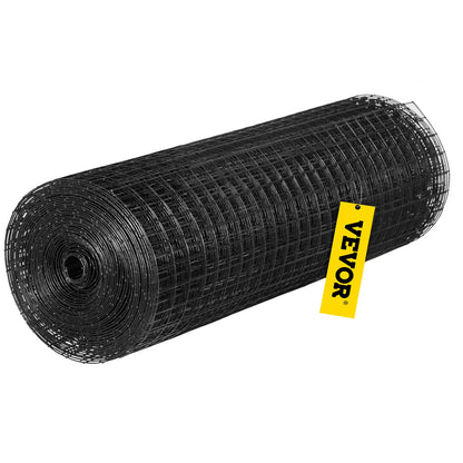 Hardware Cloth, 24\" x50\' & 1\"x1\" Mesh Size, Galvanized Steel Vinyl Coated 16 Gauge Welded Wire with A Cutting Plier & A Pair of Fabric Gloves, for Garden Fencing & Pet Enclosures, Black - Image 9