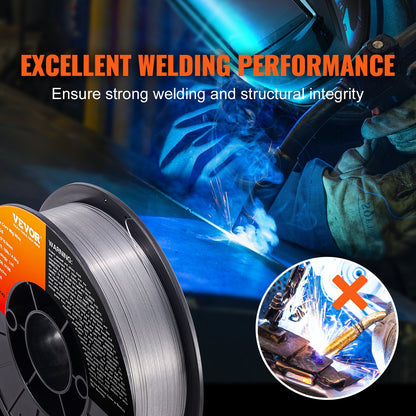Flux Core MIG Welding Wire E71T-GS 0.035" 10LB Gasless Mild Steel MIG Wire - Image 5