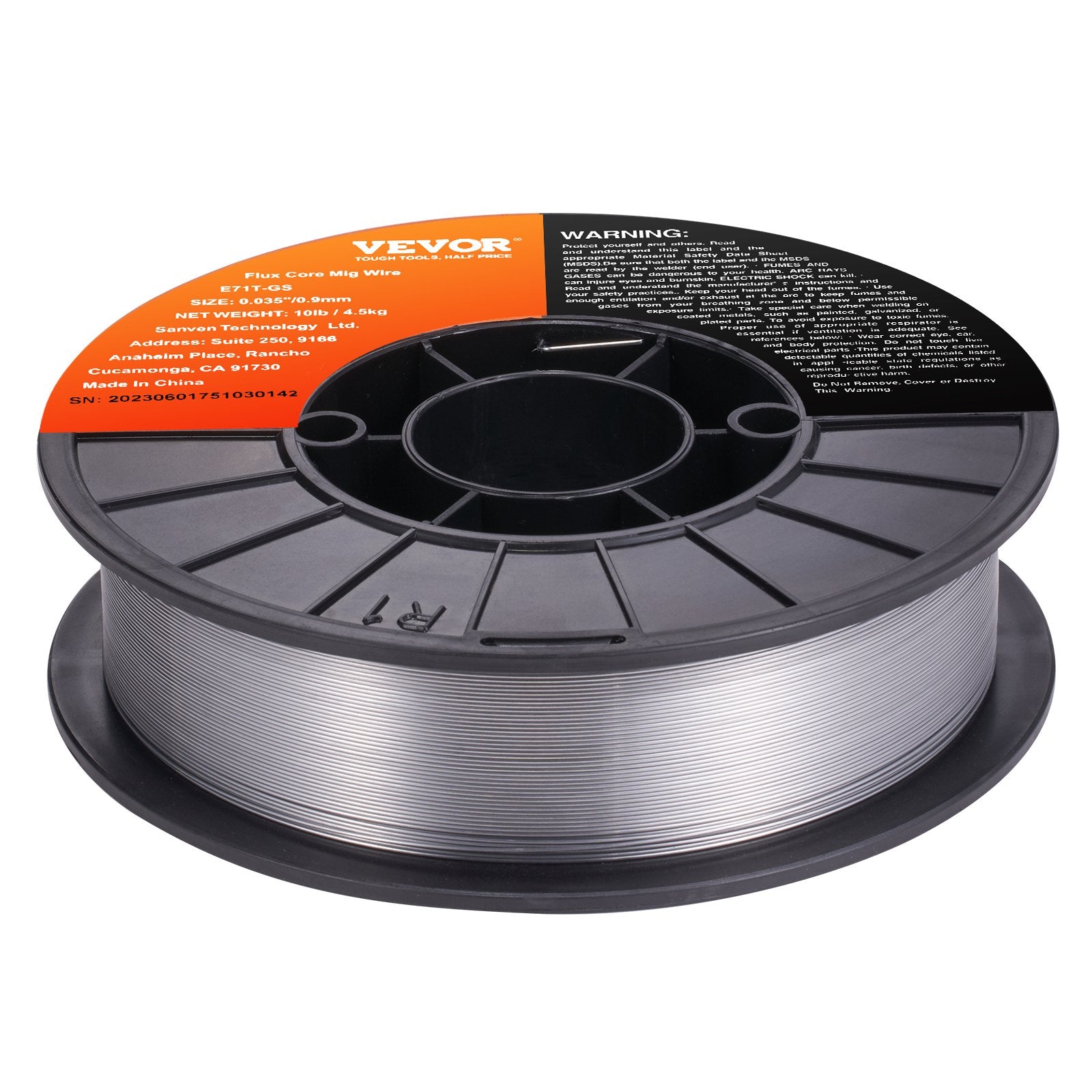 Flux Core MIG Welding Wire E71T-GS 0.035" 10LB Gasless Mild Steel MIG Wire - Image 9