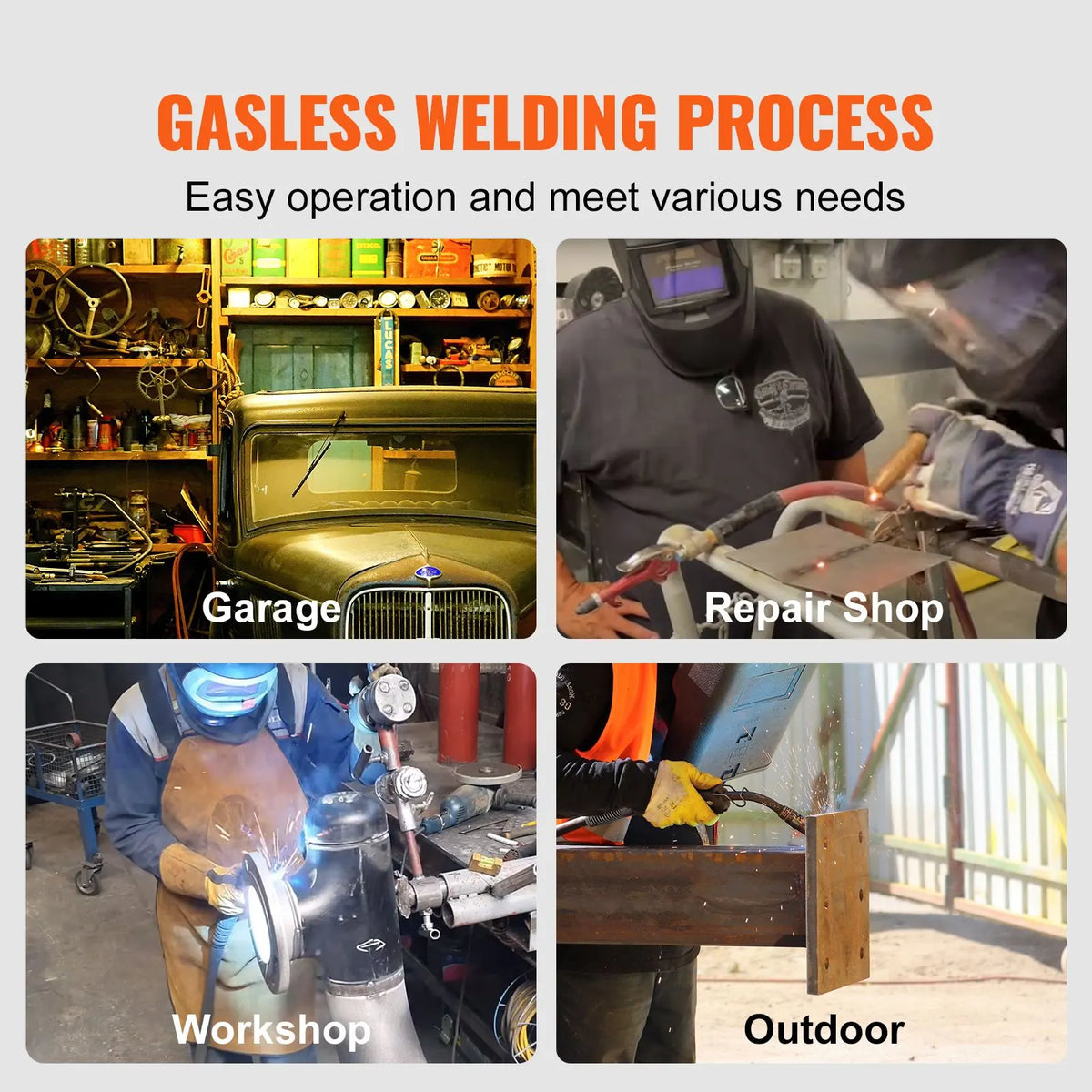 Flux Core Welding Wire, E71T-GS 0.030-inch 10LBS, Gasless Mild Steel MIG Welding Wire with Low Splatter for All Position Arc Welding and Outdoor Use - Image 6