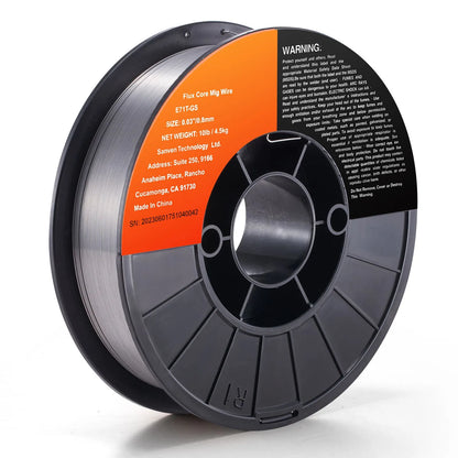 Flux Core Welding Wire, E71T-GS 0.030-inch 10LBS, Gasless Mild Steel MIG Welding Wire with Low Splatter for All Position Arc Welding and Outdoor Use - Image 9