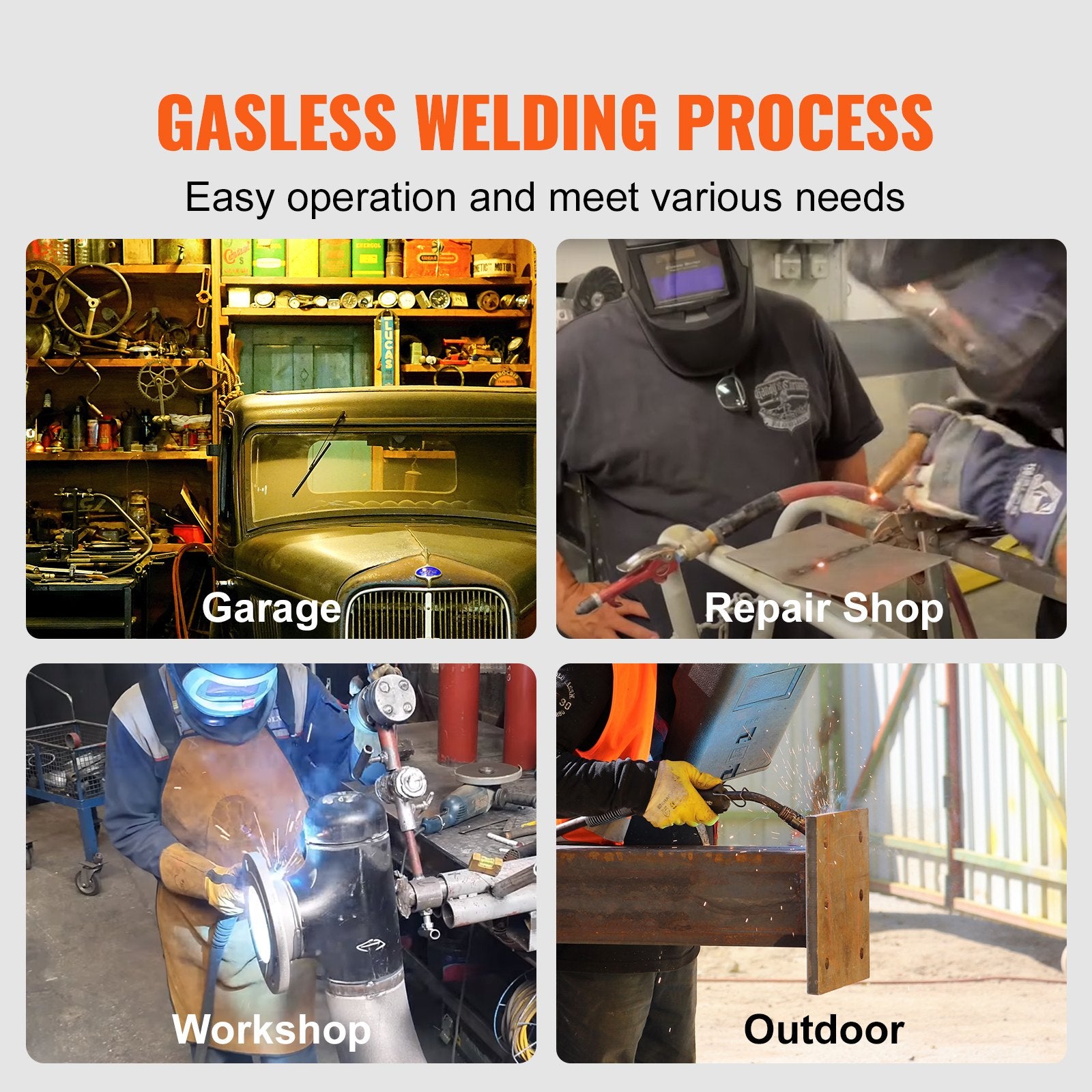 Flux Core Welding Wire, E71T-GS 0.030-inch 10LBS, Gasless Mild Steel MIG Welding Wire with Low Splatter for All Position Arc Welding and Outdoor Use - Image 6