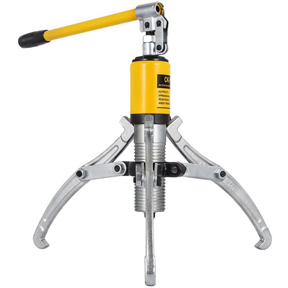 Hydraulic Gear Puller, 15 Ton Max. Capacity Hydraulic Puller, 2 or 3 Jaws Bearing Hub Separator, 3.9"- 11.8" Hydraulic Puller Separator Tool for Pulling Hubs, Flanges, Gears, Bearings - Image 9