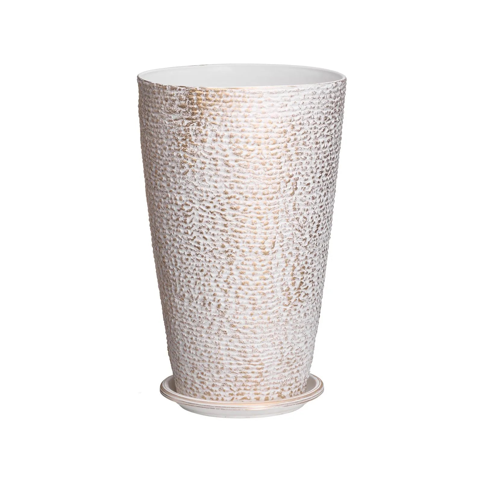 Tall Planter Set of 2 Round Tapered Plant Pots 53 cm for Outdoor Indoor - Image 9