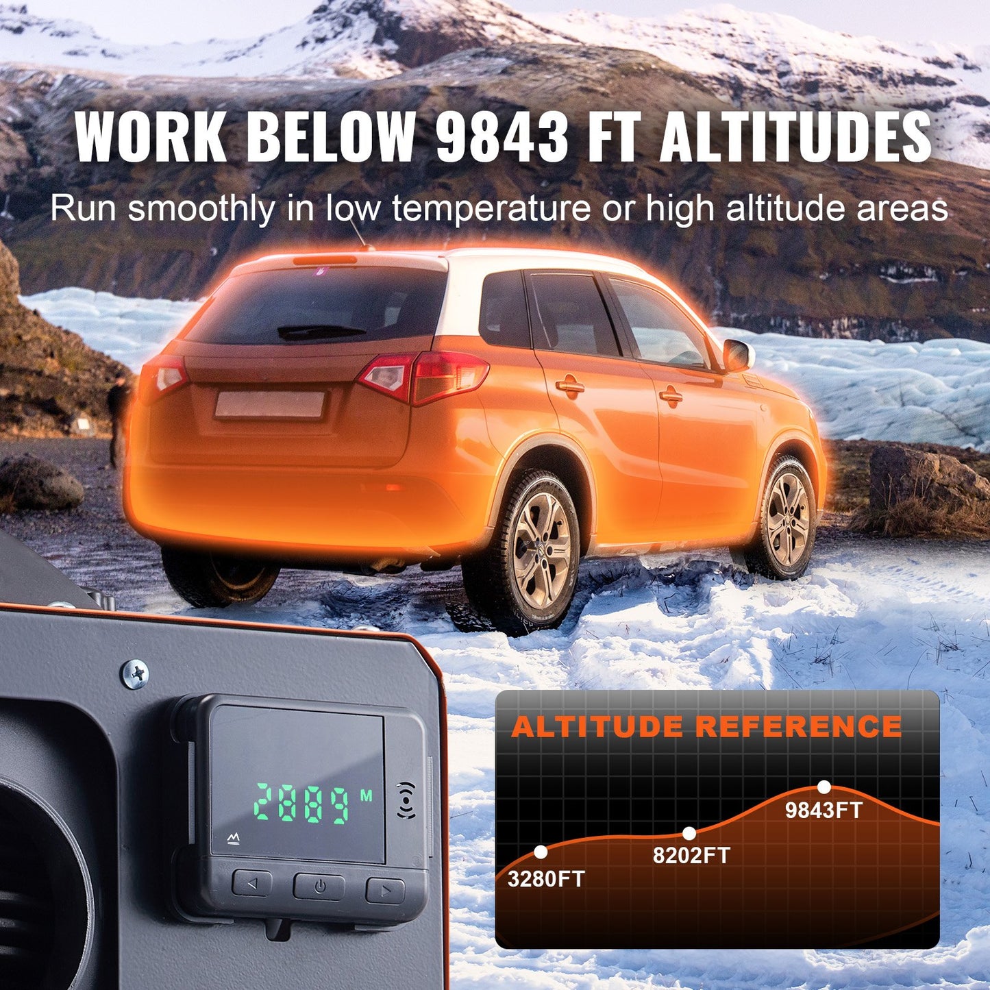 Diesel Air Heater, 12V 5KW All-on-one Diesel Heater with Remote Control and LCD Display, 5L Fuel Tank Portable Diesel Parking Heater, Rapid Heating for RV Trailer Camper Van Boat - Image 4