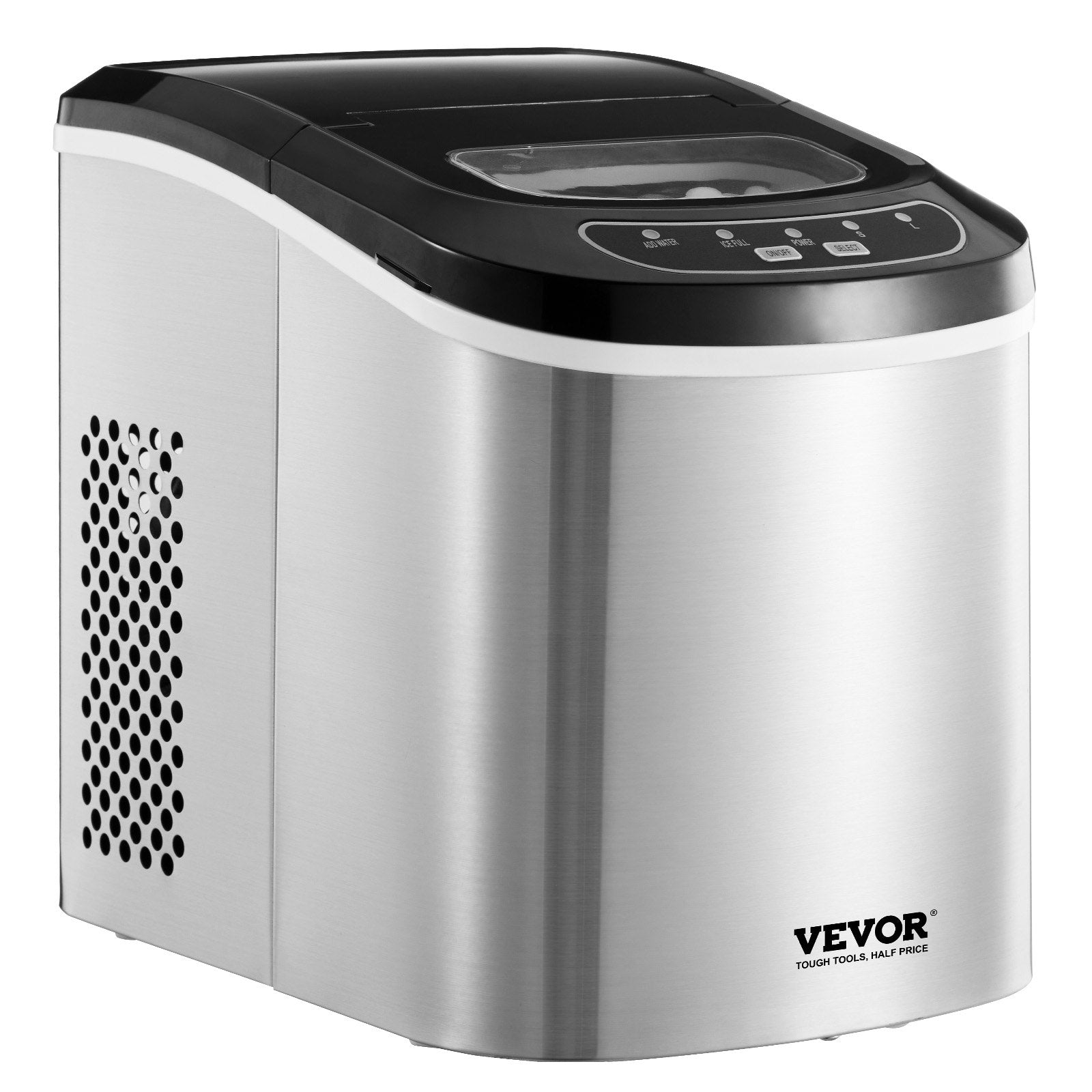 Portable Countertop Ice Maker 33Lbs/24H Self-Cleaning with Scoop Basket - Image 9