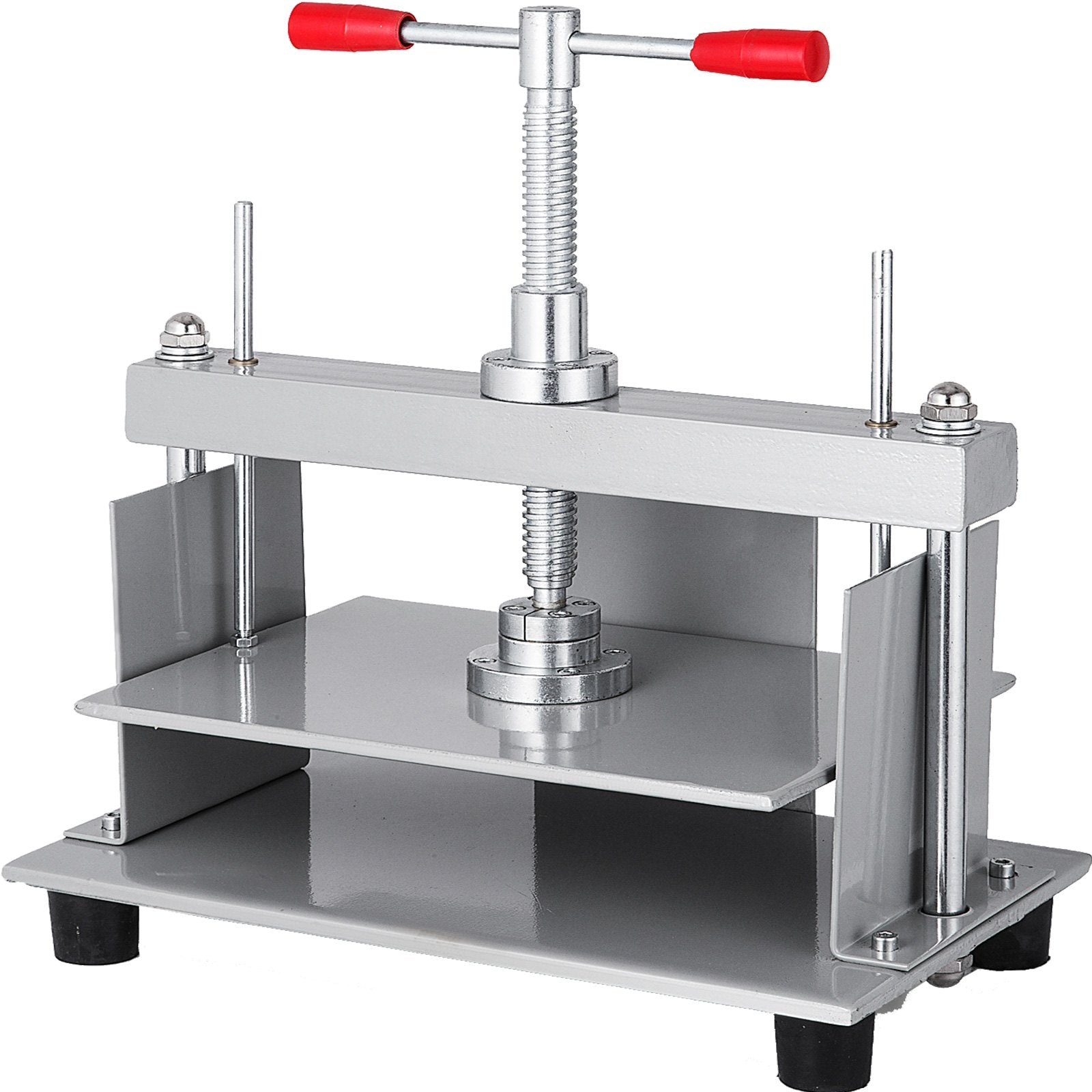 Manual Paper Press Machine, 12x8.6 inch for A4 Sized Papers Flatting Machine, 10cm Thickness Steel Frame Manual Flat Paper Press Machine, Papermaking Book Press - Image 8