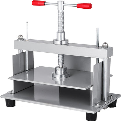 Manual Paper Press Machine, 12x8.6 inch for A4 Sized Papers Flatting Machine, 10cm Thickness Steel Frame Manual Flat Paper Press Machine, Papermaking Book Press - Image 8