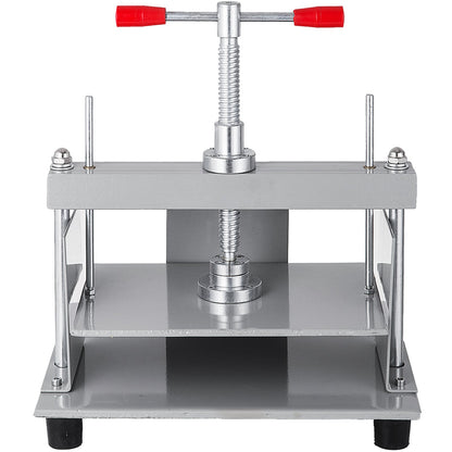 Manual Paper Press Machine, 12x8.6 inch for A4 Sized Papers Flatting Machine, 10cm Thickness Steel Frame Manual Flat Paper Press Machine, Papermaking Book Press - Image 9