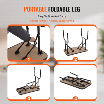 Pet Grooming Table Arm with Clamp, 808 x 460 mm Dog Grooming Station, Foldable Pets Grooming Stand for Medium and Small Dogs, Free No Sit Haunch Holder with Grooming Loop, Bearing 99.8kg - Image 5