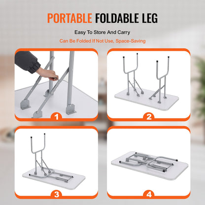 Pet Grooming Table Two Arms with Clamp, 117cm Dog Grooming Station, Foldable Pets Grooming Stand for Medium and Small Dogs, Free Two No Sit Haunch Holder with Grooming Loop, Bearing 149.7kg - Image 5