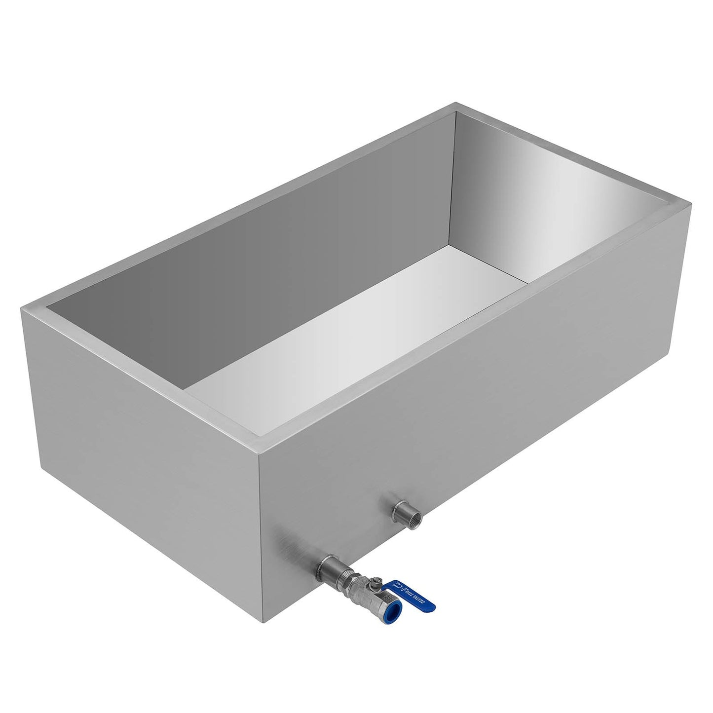 Maple Syrup Evaporator Pan 76x41x24 cm Stainless Steel Maple Syrup Boiling Pan with Valve for Boiling Maple Syrup - Image 9