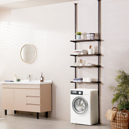 Over the Toilet Storage 4-Tier Bathroom Shelf Rack Space Saver Organizer - Image 8
