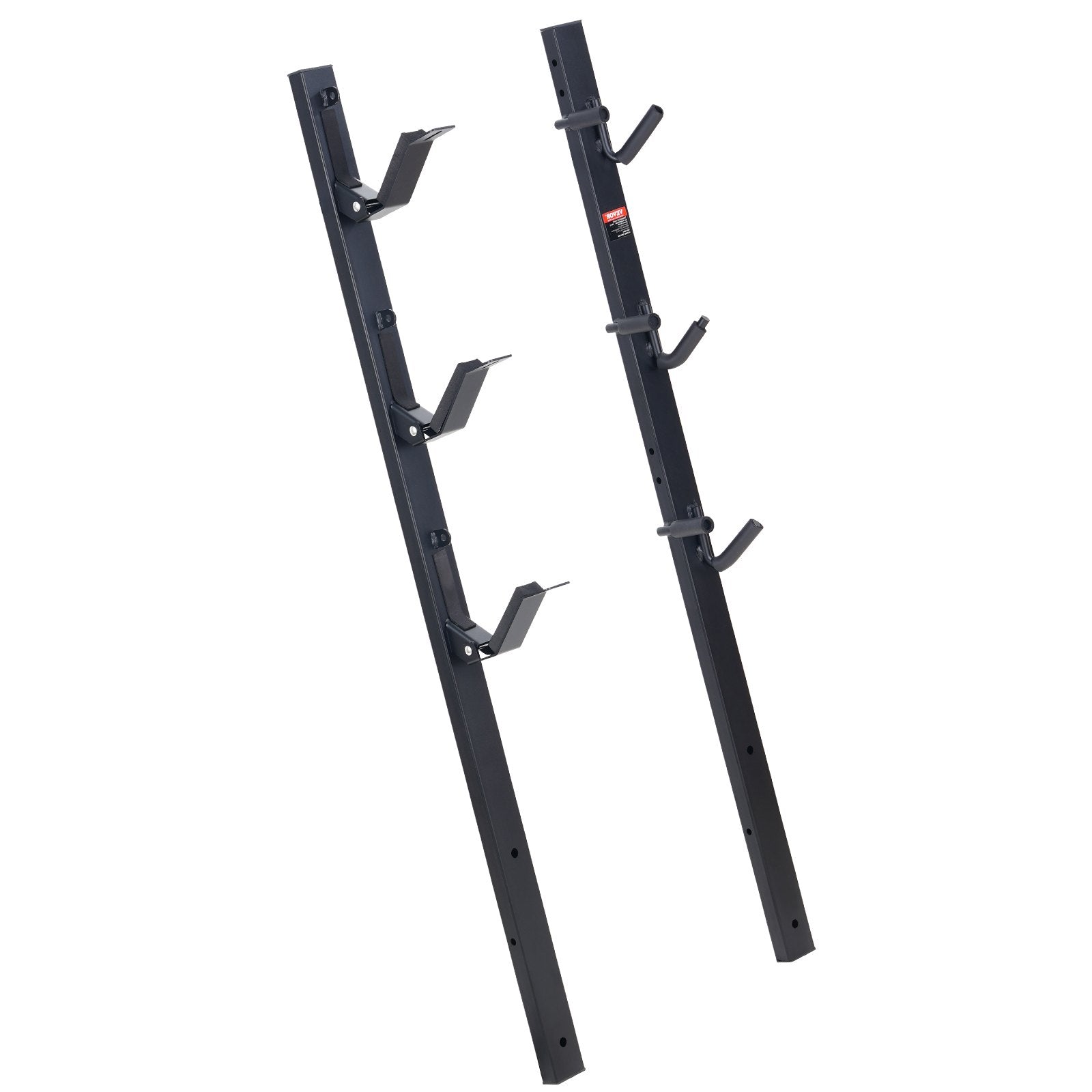 Trimmer Rack, 3 Place Weeder Trimmer Rack, Locking Trim Holder Landscape Trailer Rack Carrier Mount on Open Pickup/Trailer Enclosed Trailers, Pair - Image 9