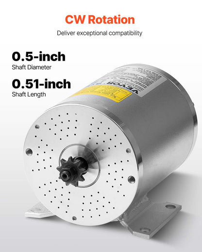 3000W Electric Brushless DC Motor, 72V 4900rpm Go Kart Electric Motor, Electric Dirt Bike Motor Engine for E-Bike Motorcycle Scooter DIY - Image 3