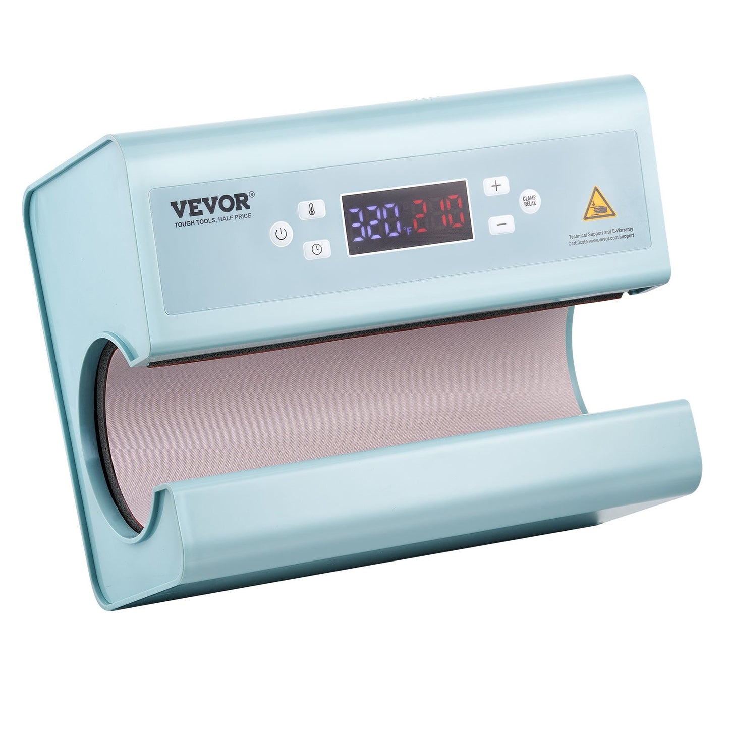 Auto Tumbler Heat Press Machine 325-887 ml Sublimation Mug Heat Press Blue
