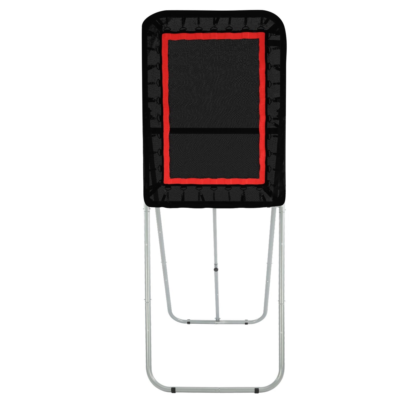 Folding Lacrosse Rebounder for Backyard, 3x4 Ft Volleyball Bounce Back Net, Pitchback Throwback Baseball Softball Return Training Screen, Adjustable Angle Shooting Practice Training Wall, Black - Image 9