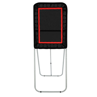 Folding Lacrosse Rebounder for Backyard, 3x4 Ft Volleyball Bounce Back Net, Pitchback Throwback Baseball Softball Return Training Screen, Adjustable Angle Shooting Practice Training Wall, Black - Image 9