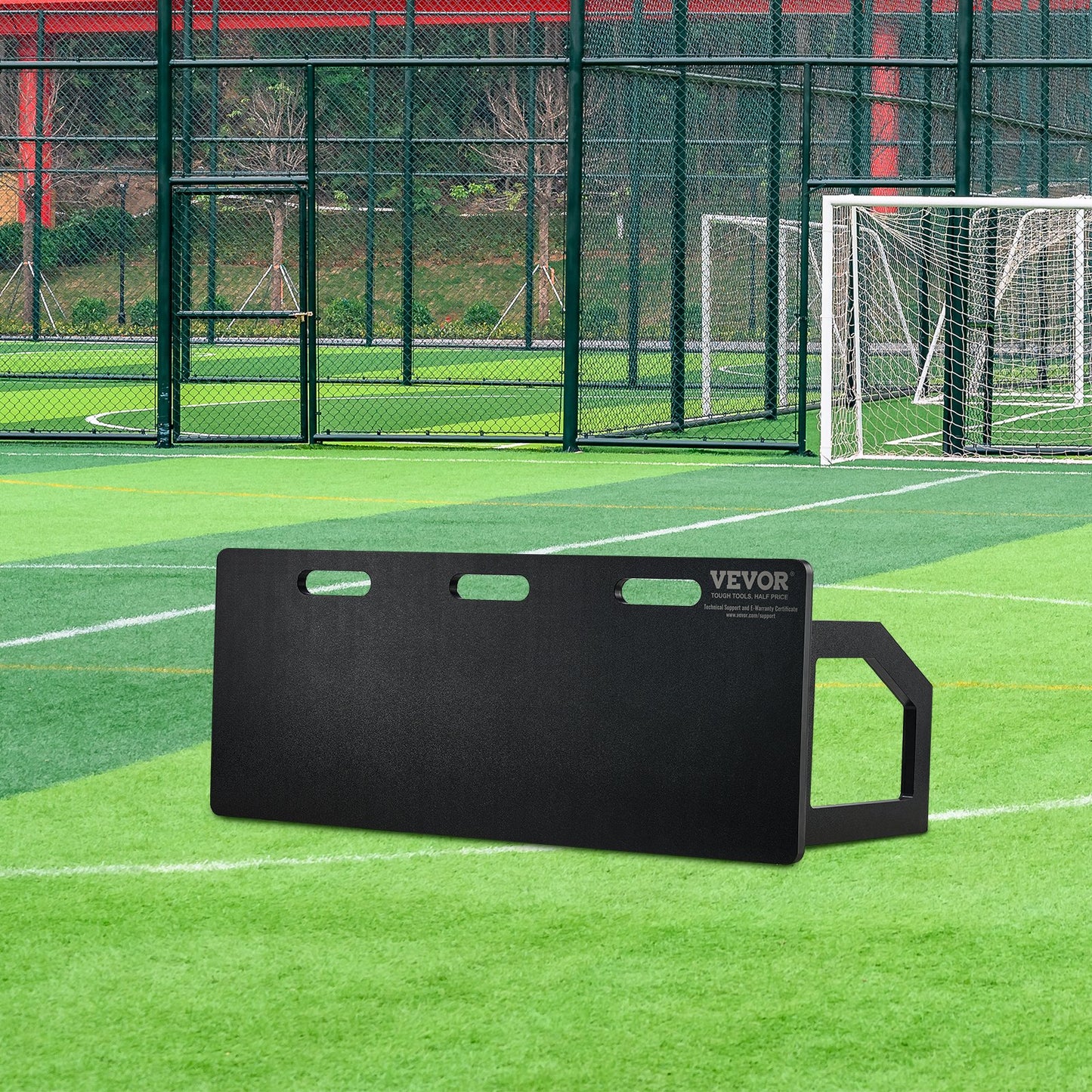 Soccer Rebounder Board, 100x40 cm Portable Soccer Wall with 2 Angles Rebound, Foldable HDPE Kickback Rebound Board, Soccer Training Equipment for Kids and Adults, Passing & Shooting Practice - Image 8