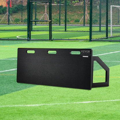 Soccer Rebounder Board, 115x45 cm Portable Soccer Wall with 2 Angles Rebound, Foldable HDPE Kickback Rebound Board, Soccer Training Equipment for Kids and Adults, Passing & Shooting Practice - Image 8