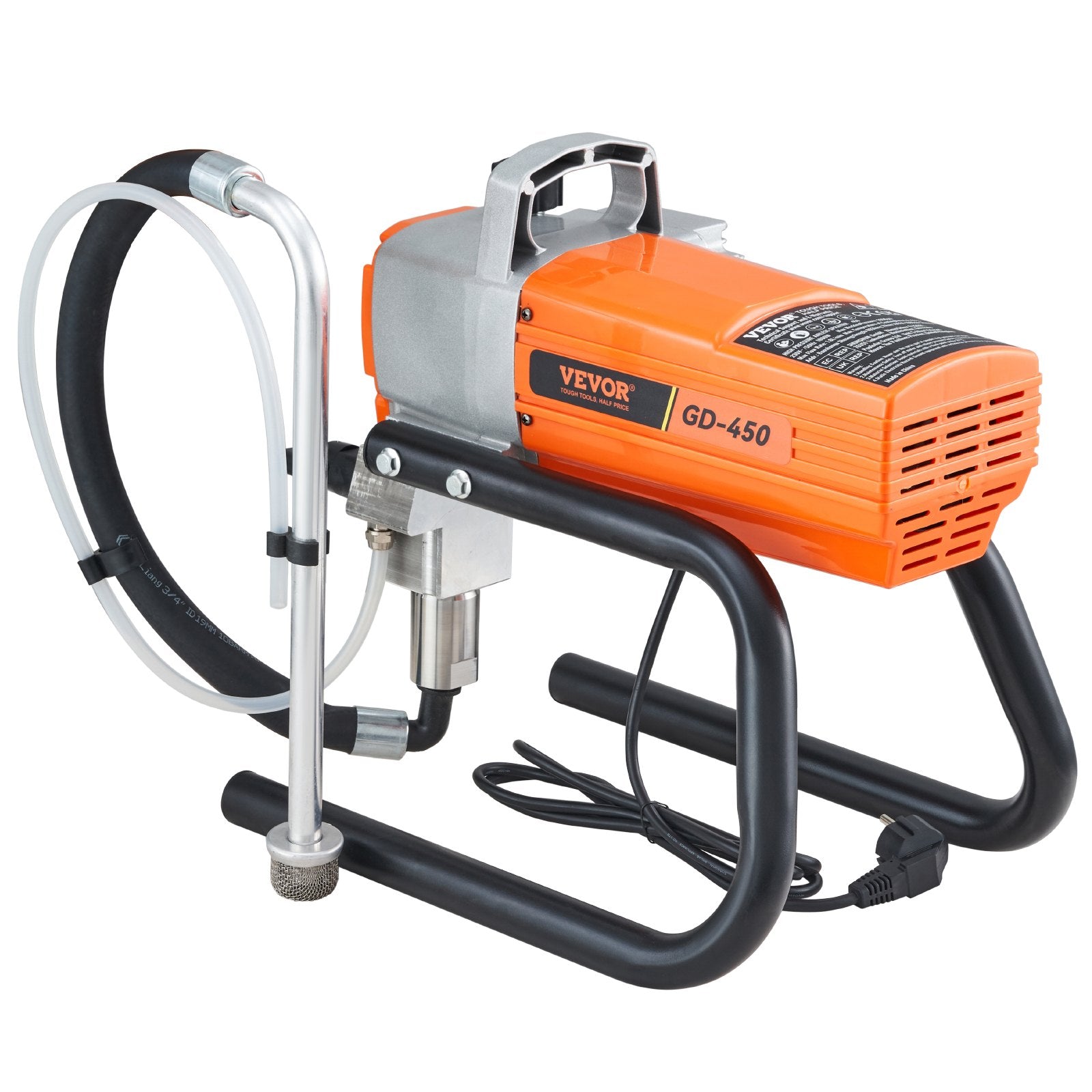 High Pressure Airless Wall Paint Spray Gun Sprayer 600W Machine Spraying - Image 9