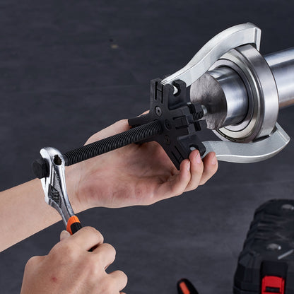 Gear Puller Set, 3" and 7" Puller Kit, 3 Jaw Gear Bearing Flywheel Pulley Removal Tool, 2 or 3 Reversible Jaws Wheel Puller, Vertically and Horizontally, External and Internal, 2-Piece - Image 8
