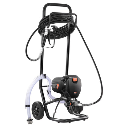 Stand Airless Paint Sprayer, 750W 3000PSI High Efficiency Electric Airless Sprayer With Cart, Fine And Even Painting Effect, Paint Sprayers for Home Interior and Exterior Furniture and Fences - Image 9