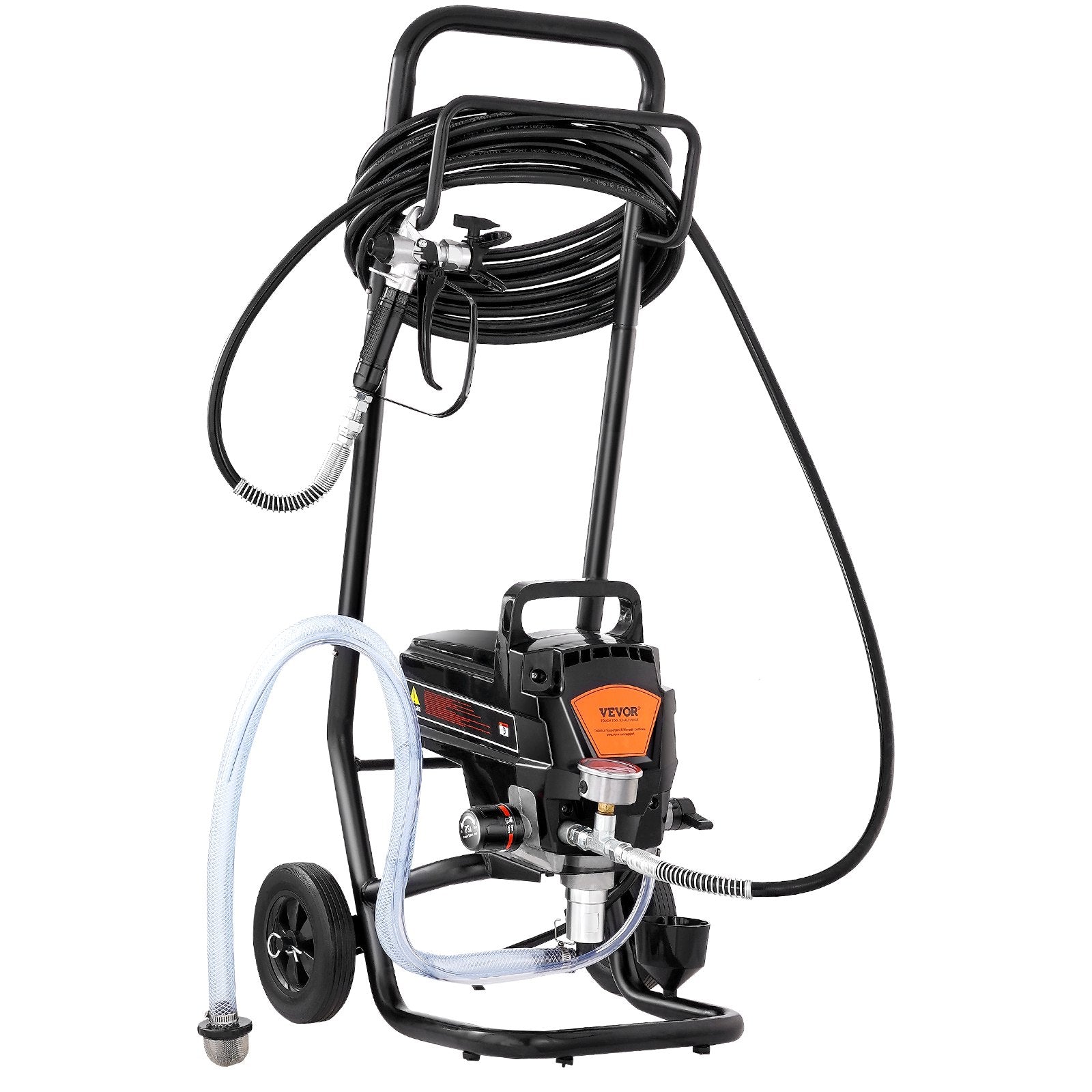 Stand Airless Paint Sprayer, 950W 3000PSI High Efficiency Electric Airless Sprayer With Cart, Fine And Even Painting Effect, Paint Sprayers for Home Interior and Exterior Furniture and Fences - Image 9