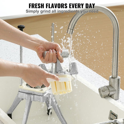 Commercial Vegetable Fruit Chopper 1/4" Blade Heavy Duty Professional Food Dicer Kattex French Fry Cutter Onion Slicer Stainless Steel for Tomato Peppers Potato Mushroom - Image 5