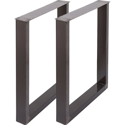 72 x 60 cm Dining Table Legs Office Table Legs Set of 2 Steel Table Legs Computer Desk Legs Steel Bench Legs Country Style Table Legs DIY Furniture Legs