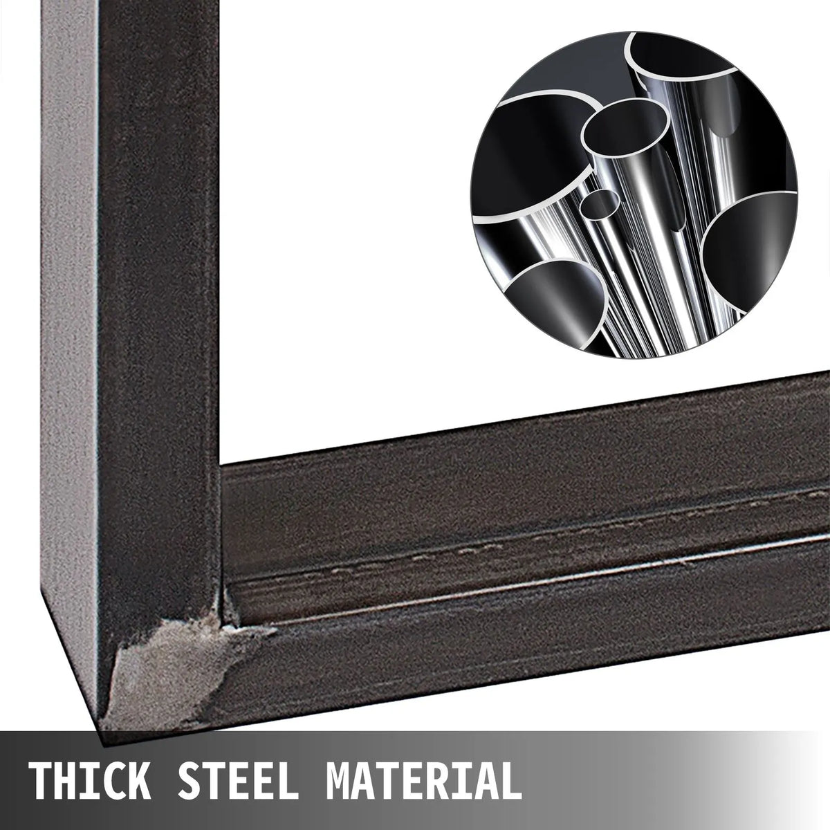 72 x 60 cm Dining Table Legs Office Table Legs Set of 2 Steel Table Legs Computer Desk Legs Steel Bench Legs Country Style Table Legs DIY Furniture Legs - Image 2
