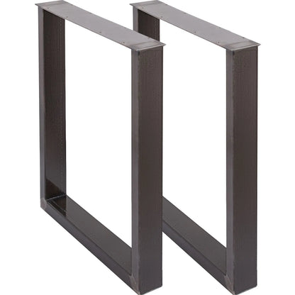 72 x 60 cm Dining Table Legs Office Table Legs Set of 2 Steel Table Legs Computer Desk Legs Steel Bench Legs Country Style Table Legs DIY Furniture Legs - Image 9