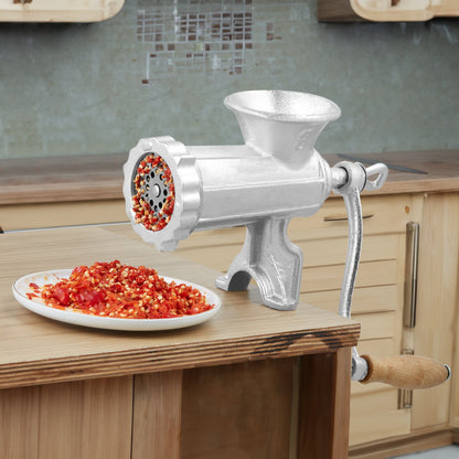 Manual Meat Grinder Heavy Duty Cast Iron Meat Grinder & Steel Table Clamp - Image 8