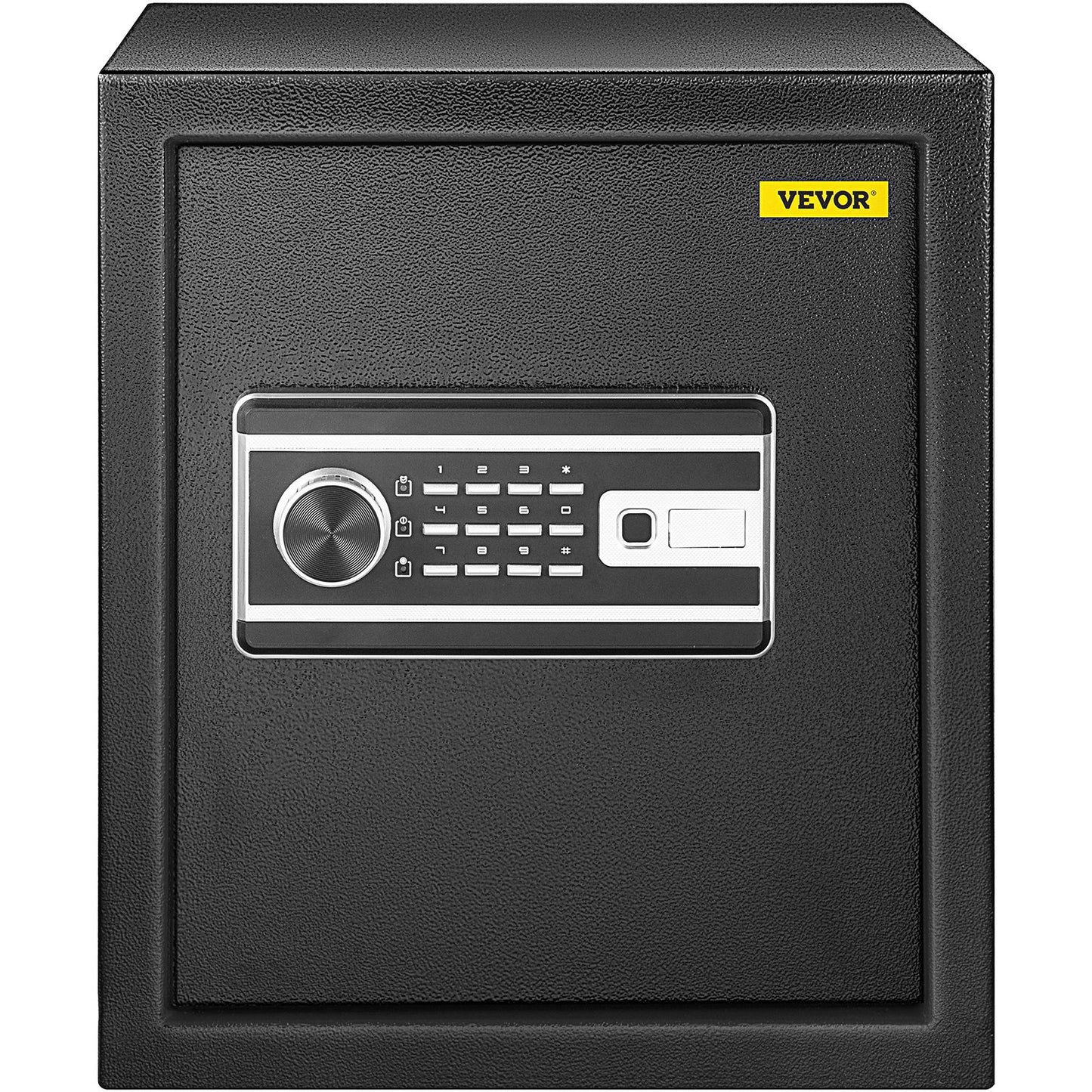Safe Box, 1.7 CU.FT Fingerprint Safe Box for Money with 2 Keys & Digital Keypad, Q235 Steel Safe Box for Storing Cash, Jewelry, Pistols, Documents, Watches in Home & Office & Hotel - Image 9